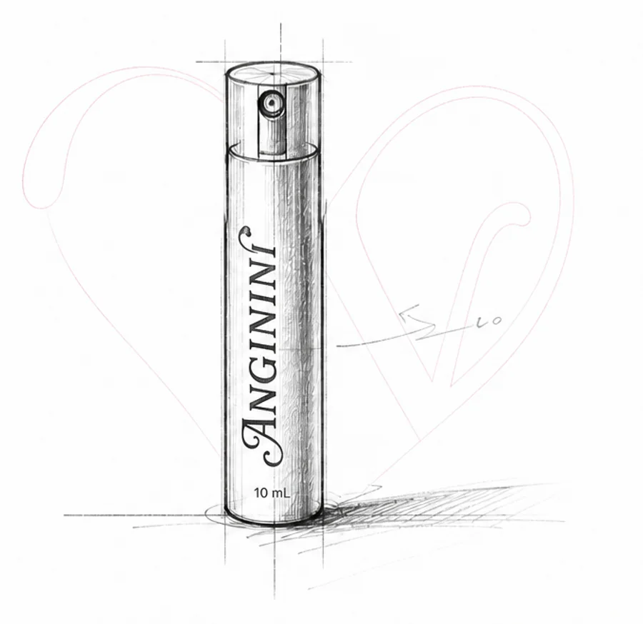 ANGININI 10 mL 随行口腔香氛设计素描